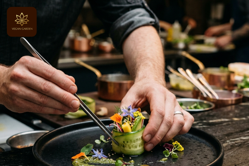 Kreative pflanzliche Spezialitäten für Ihr veganes Firmenessen in Berlin